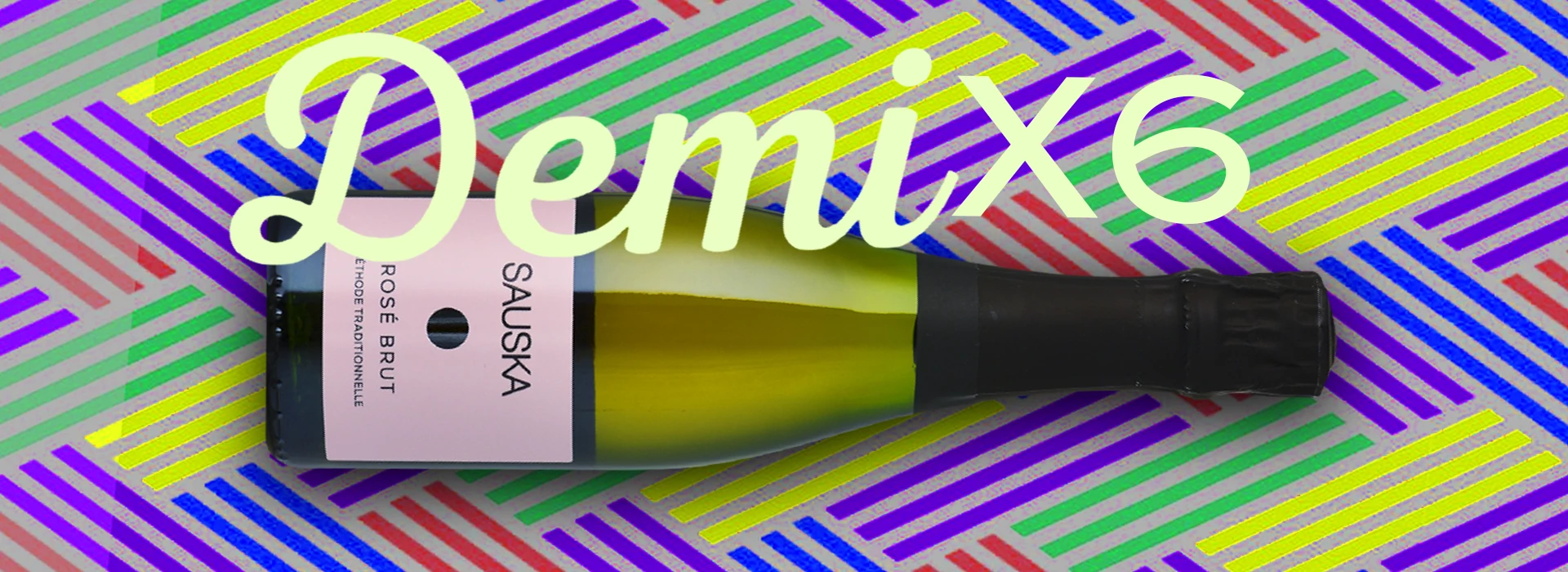 6 x Demi Rosé Brut