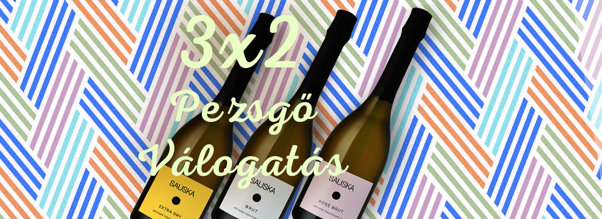 3 x 2 Pezsgő válogatás